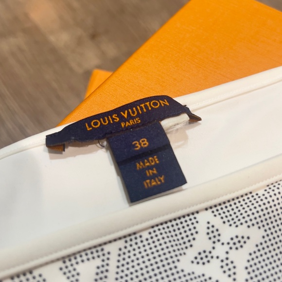 Authentic Louis Vuitton Matching Swimsuit-White - Picture 5 of 5